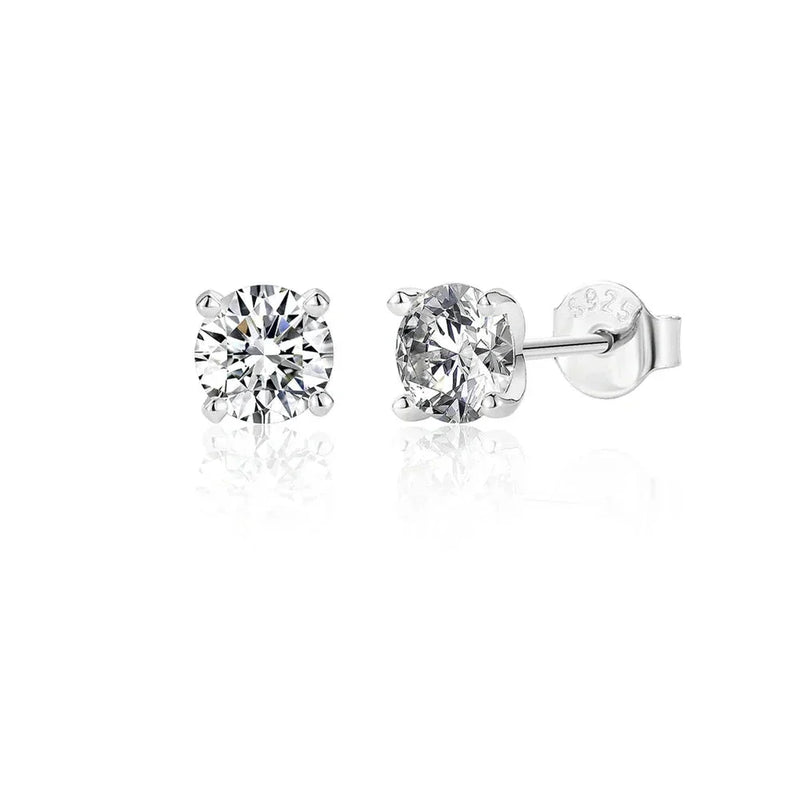 Moissanite Studded Earrings