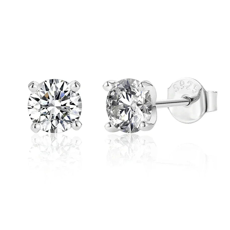 Moissanite Studded Earrings