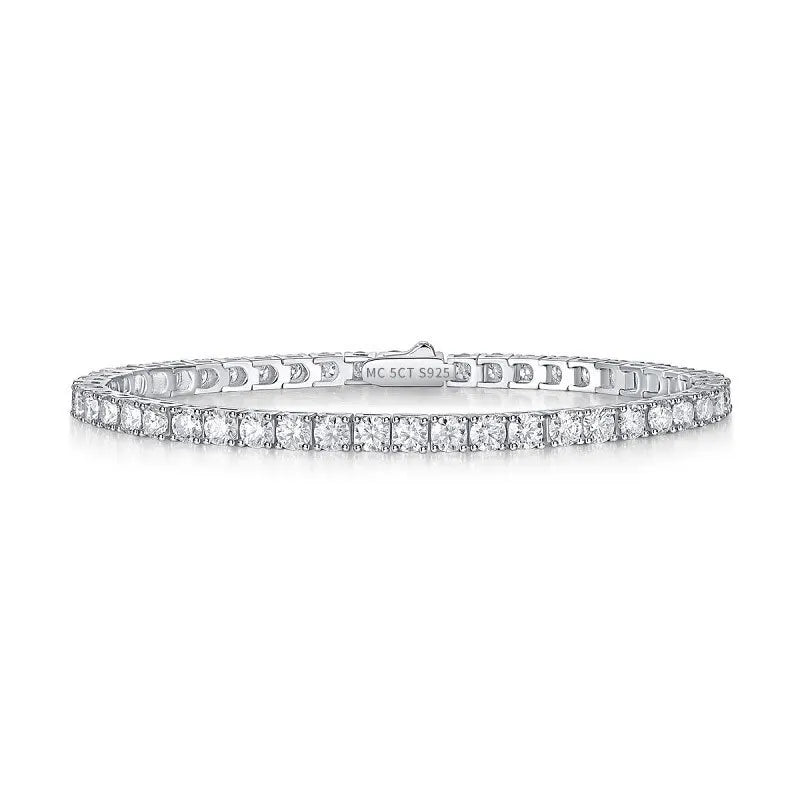 Moissanite Tennis Bracelet