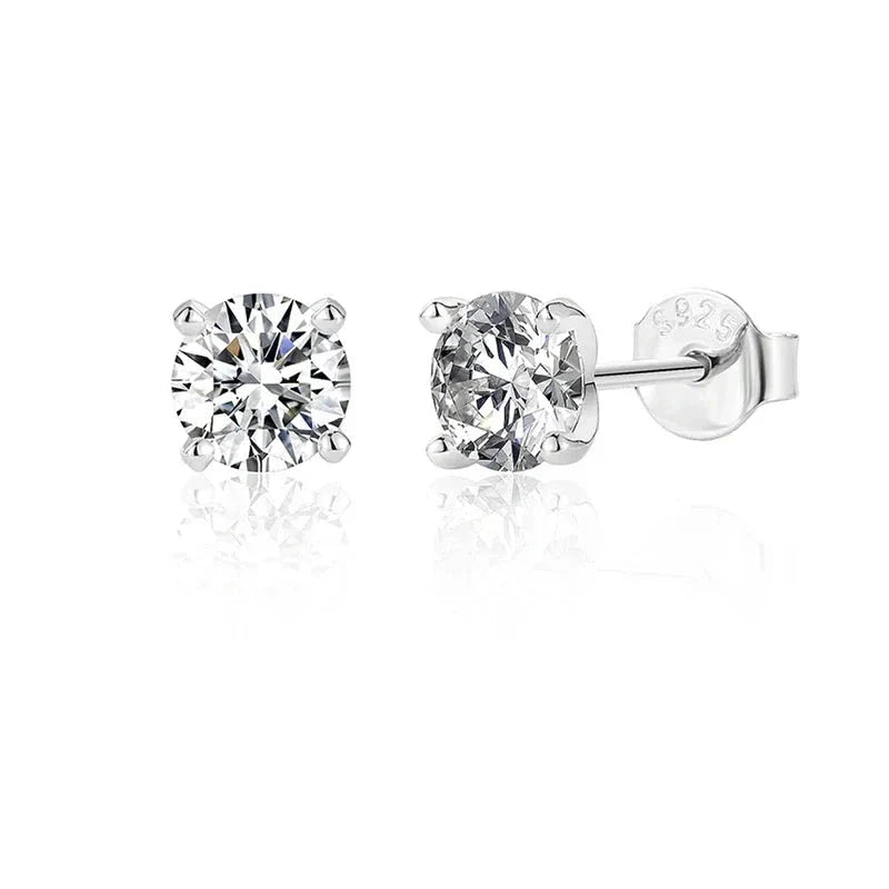 Moissanite Studded Earrings