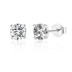 Moissanite Studded Earrings