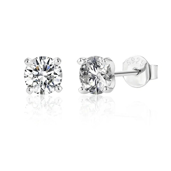 Moissanite Studded Earrings