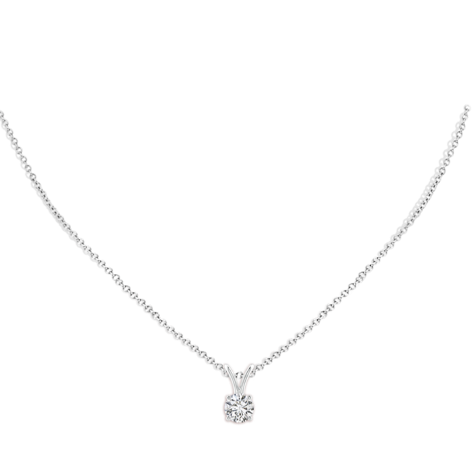 Moissanite Solitaire Pendant