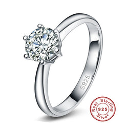 Lab Made 1ct Diamond Solitaire Ring